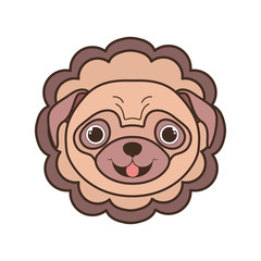 card cute and lovely of dog