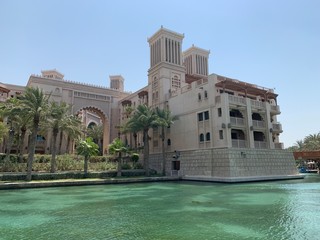Canal d'un souk à Dubaï, Émirats arabes unis	