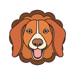 card cute and lovely of dog