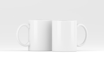 Blank White Coffee Tea Mug Cup