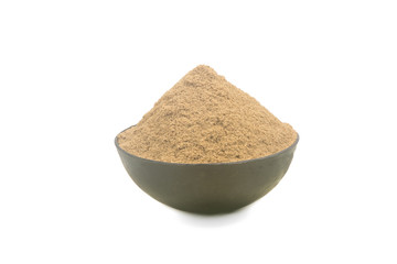 Image of spices isolated close up.