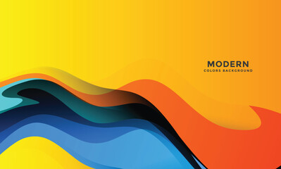 Abstract colorful pattern design and background