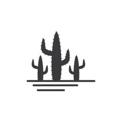 Fototapeta na wymiar Cactus Logo template
