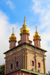 Fototapeta na wymiar Church of the Nativity of St. John the Baptist in Trinity Lavra of St. Sergius in Sergiev Posad, Russia