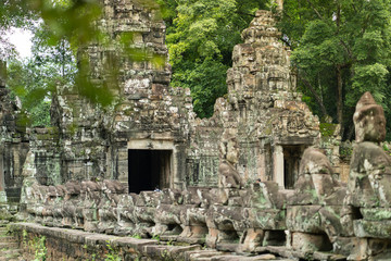 Preah Khan  Angkor Thom at Siem Reap, Cambodia. 