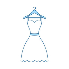 Elegant Dress On Shoulders Icon