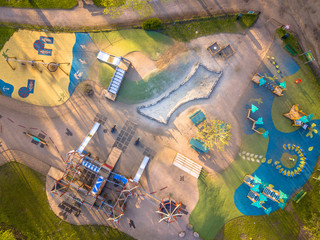 Playground aerial view
