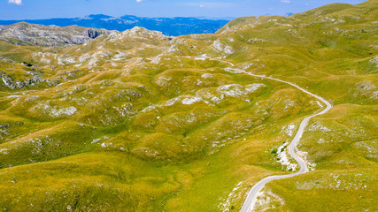 National Park of Durmitor, Montenegro- aerial view