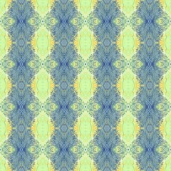 seamless pattern design with dark sea green, pale golden rod and teal blue colors. can be used for wallpaper, creative art or fashion design