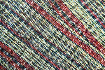 Thai silk ancient fabric handcraft designer textiles peruvian stripe beautiful background detail pattern fashionable