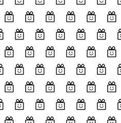 gift pattern. gift texture Background