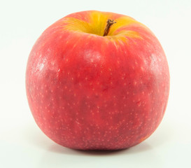 red apple isolated on white background