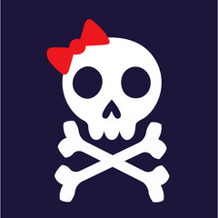 Funny Halloween  art, vector Illustration