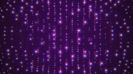 Obraz premium christmas glowing star snowflakes light wall illustration background New quality universal colorful joyful holiday music image