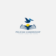 pelican institute and leadership for logo design