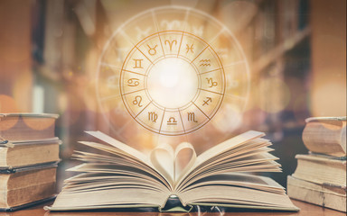 Love horoscope, Zodiac sign astrology for foretell and fortune telling education study course...