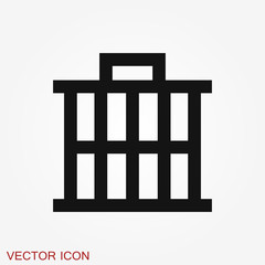 Bird cage icon for your design, logo. Vector illustration