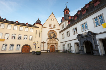 Fototapeta na wymiar Town Hall on Jesuit Square in Koblenz