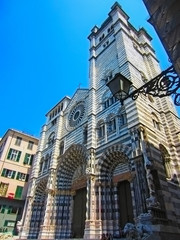 Obraz premium Cathedral of San Lorenzo, Genoa
