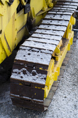 車体とキャタピラ