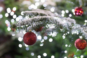 Kugel am Weihnachtsbaum