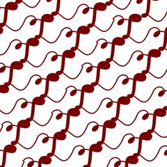 simple batik walpaper vector design