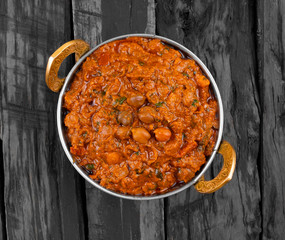 Indian Healthy Cuisine Chana Masala Also Known as Spicy Chickpeas, Channay, Chole Masala or Chholay is a Tasty & Flavourful Curry Made By Cooking Chickpeas in a Spicy Onion Tomato Masala Gravy