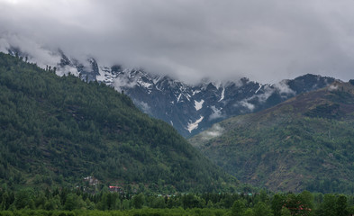 Landscape of Manali in Himachal