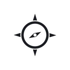 Fototapeta premium Compass Logo Template