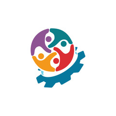 Trust Commitment Teamwork Together Business Illustration Vector