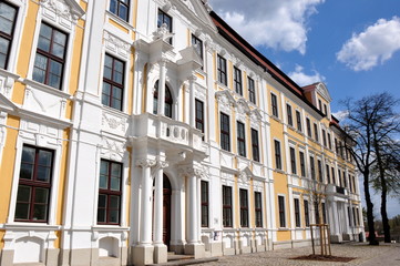 Fototapeta premium Fassade des Landtagsgebäudes am Domplatz 9