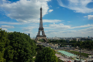 eiffel tower in paris france