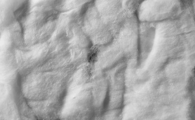 Wadding, absorbent cotton wool background and texture