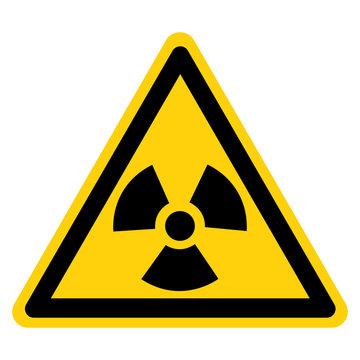 Radiation Hazard Symbol Sign,Vector Illustration, Isolated On White Background Icon. EPS10