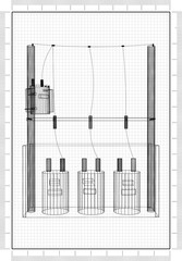 voltage transformer - Blueprint