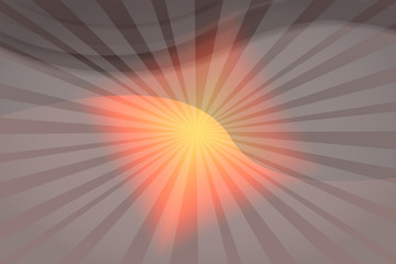 Obraz premium abstract, design, wallpaper, texture, pattern, orange, illustration, graphic, yellow, light, lines, art, blue, backdrop, green, digital, shape, sun, business, gradient, technology, white, geometric