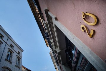 Detail birth house Beethoven Bonn