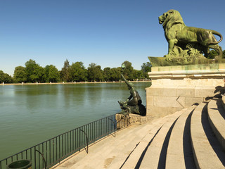 Lake of Retiro Park, Madrid