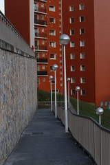 Buildings in the downtown of Bilbao