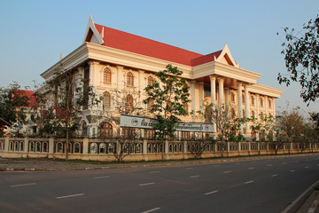 Fototapeta premium building in vientiane (laos)