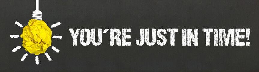 You´re just in time! 