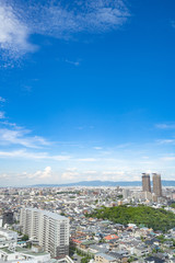 Fototapeta na wymiar Urban Landscape of Osaka