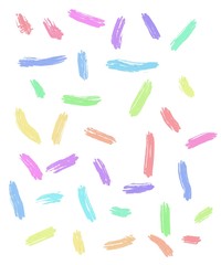 Colorful Abstract watercolor artwork painted by myself