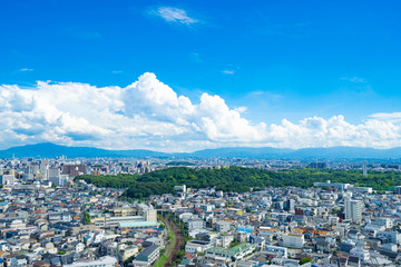 Fototapeta premium Urban Landscape of Osaka