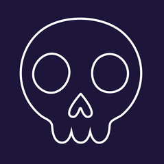 Funny Halloween  art, vector Illustration