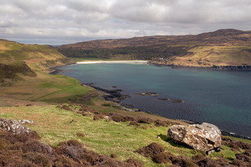 view of calgary beach on the isle of mull