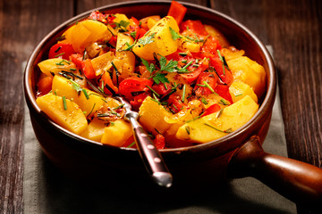 ungarischer kartoffel paprika eintopf