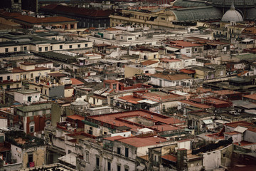 Fototapeta na wymiar Naples urban Landscape