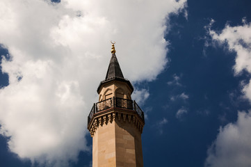 Obraz premium The Ar-Rahma Mosque, Mercy Mosque, Kyiv, Ukraine