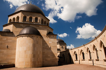 Fototapeta na wymiar The Ar-Rahma Mosque, Mercy Mosque, Kyiv, Ukraine